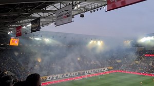 51K views · 1.7K reactions | GERMANY: Dynamo Dresden-Schalke 04 01-04-2022 Huge pyro show made all over home curva! | Pyro Is Not A Crime | Facebook