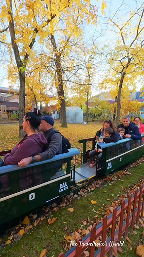 Tiny Train Ride Through a Magical Park!🚂 @highlight Hungarian Railway Museum (Magyar Vasúttörténeti Park) offers a miniature railway ride, known as the garden railway, which is a popular attraction for both children and adults. The ride uses small, authentic locomotives and is included with the museum's entrance fee. Visitors can also experience other unique railway attractions, such as riding on a Tchaika car converted to run on rails. Miniature railway ride The experience: A garden railway th