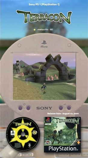 Terracon (PS1, 2000) – 28s Retro Sci-Fi Gameplay 👽 #Shorts #PS1 #retrogaming #sonyplaystation