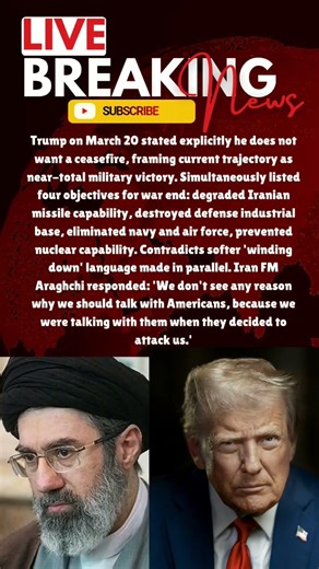 Trump rejects ceasefire #israel #iran #usa #war Iran #warzone #newsupdate