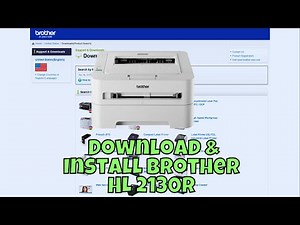 How To Download & Install Brother HL 2130R Printer Driver