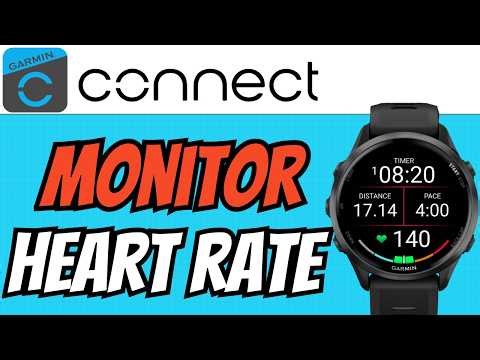 How To MONITOR Heart Rate On GARMIN (QUICK & EASY) 2026