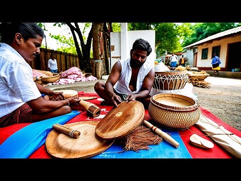 How Parai is Made? An Ancient Tamil Musical Instrument Crafting Process