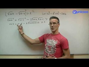 Inecuación con radicales - Inecuaciones con radicales - Inecuaciones y sistemas - Matemáticas - beUnicoos