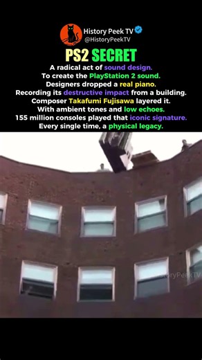 They Dropped a Piano From a Building for PS2! 🎹🤯