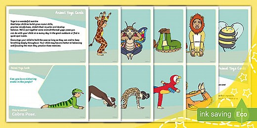 Animal Yoga Cards