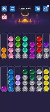Ball Sort Puzzle Level 6206