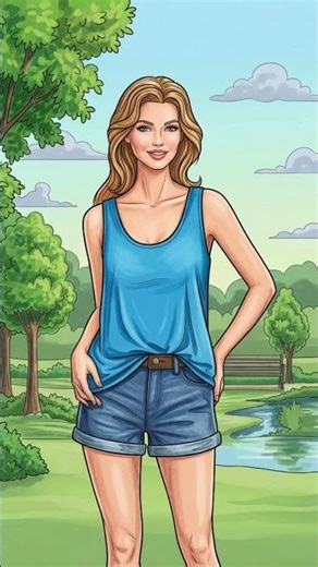 Color the Hottest Spring–Summer Looks! (10)