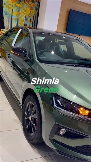 The New Green Škoda Slavia 💚 | Elegance Meet