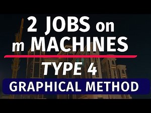 2 jobs on m machines || lecture #7 || sequencing problems|| operations research