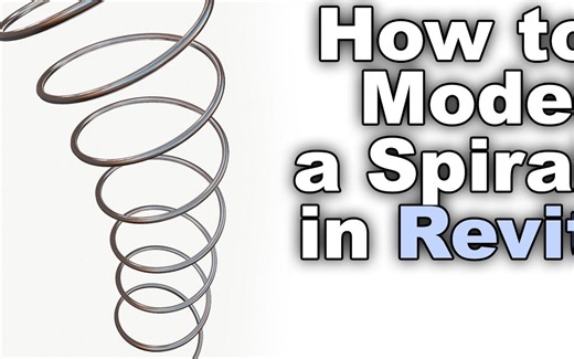 Revit中创建螺旋线教程（采用自适应构件，可用于任意空间曲线）