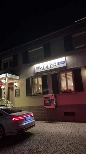Exploring the Audi A8 at Restaurant Adler