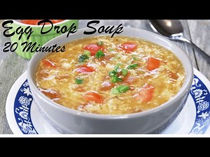 Simple and Easy Egg Drop Soup in 20 Minutes!