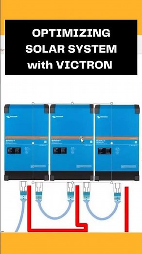 Optimizing Solar System with Victron