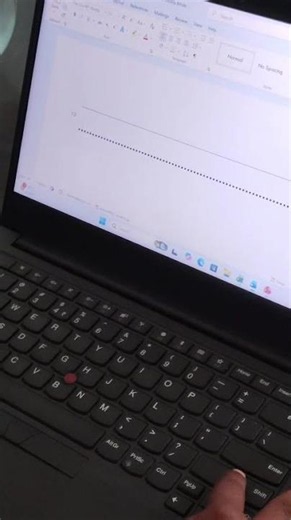 Learn how to draw different types of lines without using shapes in MS Word...by Ankita