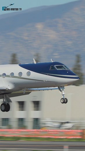 🤩Beautiful Gulfstream IV [N163JW] Landing at Van Nuys #planespotting #euroaviationtv #bizjet #planespotter #gulfstream #aviation #aviationdaily #aviationlovers ##privatejet | Euro Aviation TV