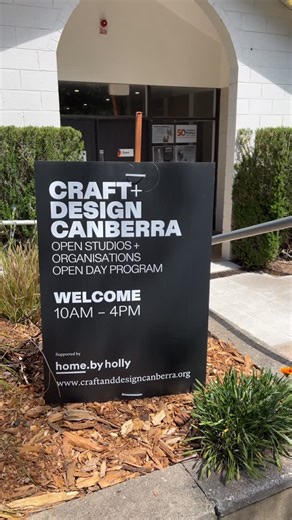 OPEN STUDIOS ON TODAY | Visit a host of Open Studios today from 10am to 4pm, including @canberrapotters and @jackyloch @everythingflows.studio! Here’s a quick tour, but to see more jump in the car and head over. Open 10am to 4pm today, Sunday 9 November. . WHAT IS OPEN STUDIOS? . Step inside the studios of Canberra’s makers during the first two weekends of November and discover the creative practices of local craftspeople, designers, artists, and arts organisations. Proudly supported by @home.by