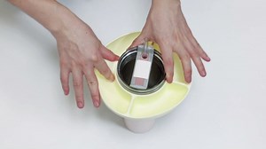 Snack Bowl for Stanley 40 oz Tumbler, Reusable Snack Storage Top Ring Candy Tray Nuts Platter Containers Box with 4 Compartments for Food Topper Plate Cup Holder for Stanley Cup Accessories (Blue)