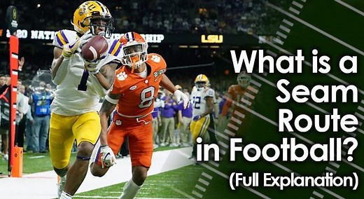What is a Seam Route in Football? (Full Explanation)