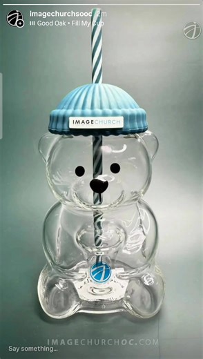 Is your cup empty Image BEARers? Seek the Lord your God and He will anoint your head and overflow your cup. (Psalm 23:5) Disclaimer: We do not have any bear cups at Image church. Don't come for the cups, come for the word! #starbucksbearcup #imagebearers #churchmemes | Image Church OC