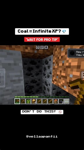 Minecraft Mein Coal Mining Ki Ye Galti Mat Karna!😱 #youtubeshorts #minecraft #minecraftshorts #tips