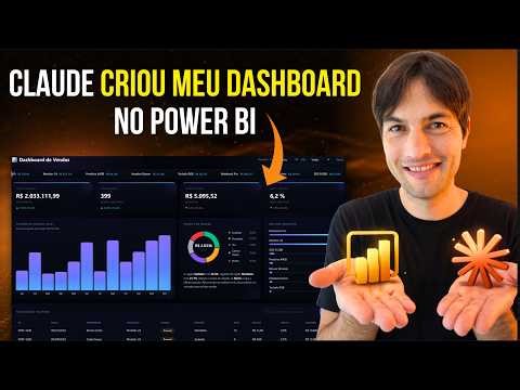COMO CRIAR DASHBOARDS NO POWER BI COM O CLAUDE (PASSO A PASSO)