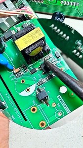 Digital TV channel receiver power supply modification experiment. #decoder #reciever #stb #dvbt2 #fbpro #videofbfro | Bang Cand