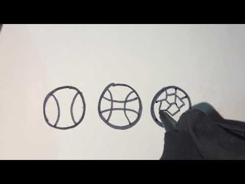 How to Draw 3 Balls Quickly | Simple Drawing for Kids,toddler