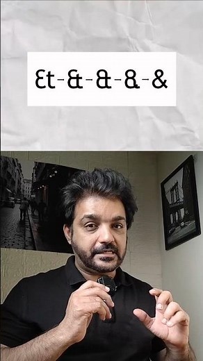 Ampersand Evolution - 27 Letter of Alphabet #ampersand