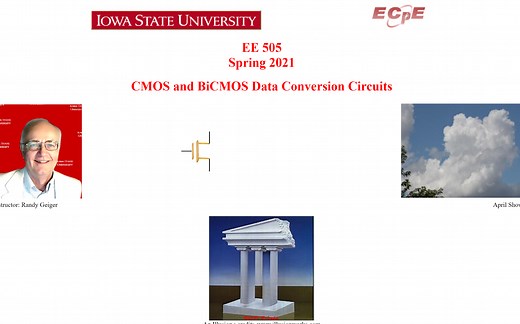 爱荷华州立大学EE505CMOS和BiCMOS数据转换电路（更新中）