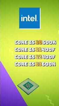 LA IMPORTANCIA DE LA GENERACIÓN EN TU PROCESADOR INTEL o AMD? #amd #intel