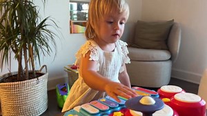 Baby Musical Toys, 3 in 1 Piano Keyboard Xylophone Drum Set for 1 Year Old Girls Toys, Learning Toys for Toddlers 1-3, Baby Piano 18 Months - 1 2 3 4 Year Old Girl Toys Toddler