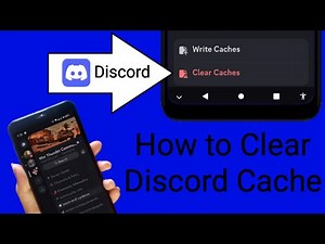 how to clear discord cache on mobile