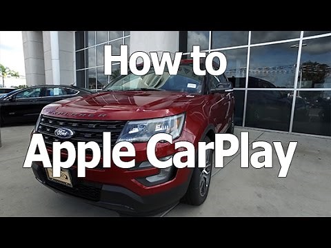 TECH TIPS with Rae - 2017 Ford Explorer with Sync 3 - Apple CarPlay