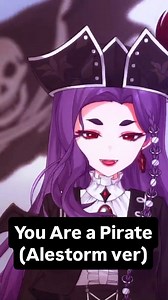 You Are a Pirate by Alestorm 🏴‍☠️ #vtuber #fyp #cover #vampire #pirate #singing #envtuber #vsinger #shanty #seashanty #seashanties #lazytown #youareapirate #alestorm #metal #rock #femalevocals #female | Vampirate Odessa