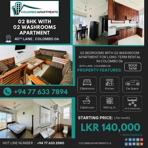 Colombo Apartments on Reels