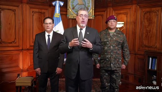 Guatemala, presidente ordina stato d'emergenza contro le gang