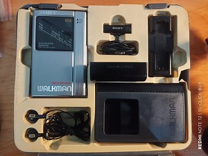 Sony Walkman Radio Cassette Player Wm-f404 Silver 1988 Working - Etsy