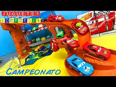 DISNEY CARS RAYO MCQUEEN 6 PACK CAMPEONATO