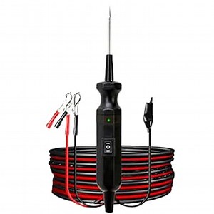 Circuit Tester, Automotive Electrical System Diagnostic Tool 6-24V DC with LED for All Vehicle, Grounding Tester/Polarity Tester/Diode Tester/Continuity Tester/Sensor Tester