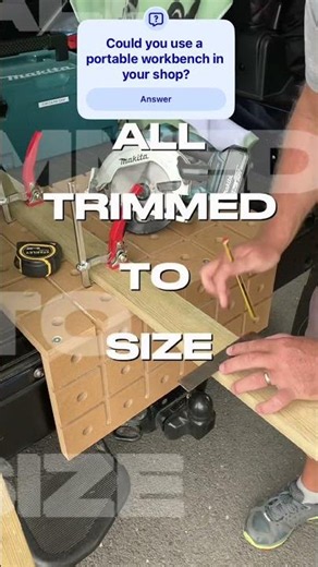 Portable workbench | HDS hold down system | on the move | workshop clamping