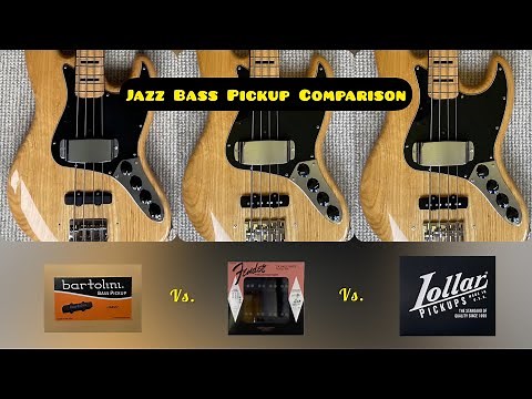 Jazz Bass Pickup Comparison