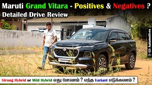 3.6K views · 76 reactions | 2024 Maruti Grand Vitara Detailed Drive Review - சிறந்த all rounder Family கார் இது தான் ! | GS Automotives | Facebook