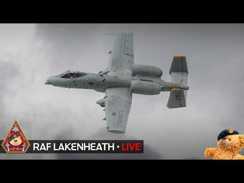 LIVE US AIR FORCE FIGHTER TOWN F-15, F-35 & A-10 THUNDERBOLT ACTION? • RAF LAKENHEATH 02.04.26