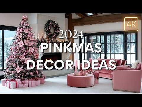 Stunning Pink Christmas Decorating Ideas | Christmas Decor Color Trends | Christmas Decorate with Me