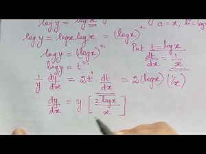 Problem 6 | logarithmic differentiation