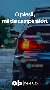 Atât de mulți potențiali cumpărători pe OLX Piese Auto și tu tot de întrebi unde să vinzi piesele auto pe care le ai? Vinde acum pe OLX Piese Auto! | OLX Romania