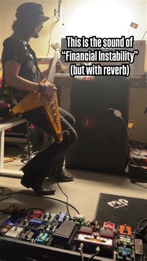 What guitar pedal drained your bank account?🎸♉️ #guitar #flyingv #reverb #delaypedal #guitareffects