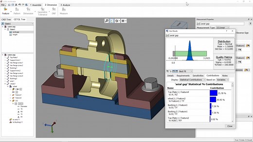Sigmetrix CETOL v12 Tolerance Analysis Software Released — CMM QUARTERLY
