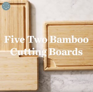 4K views · 21 reactions | You couldn't say enough good things about this bamboo cutting board, it's eco-friendly, antimicrobial, and water-resistant—the ultimate work surface. Plus, you can prop your phone up right on it. Shop here: https://f52.co/3ofMYAl | Food52 | Facebook